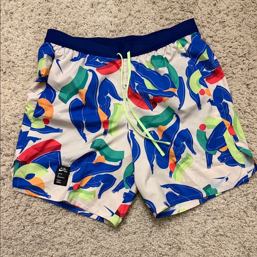 Nike Men's Colorful Running Shorts with Liner
